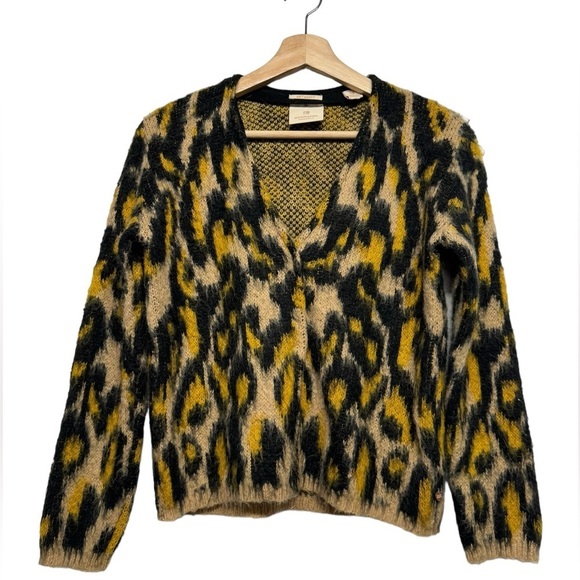 SCOTCH & SODA Animal Print Cardigan Multi 12 - Picture 5 of 11